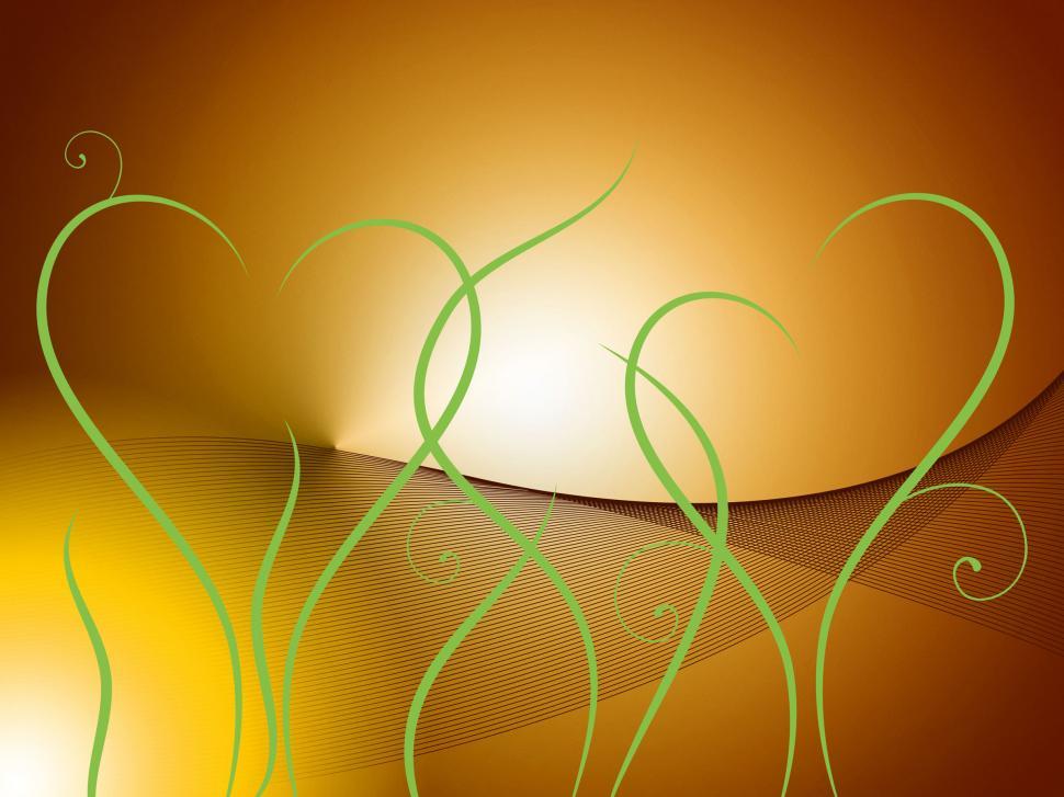 Free Image of Grass Heart Background Means Peaceful Landscape Or Scenery  