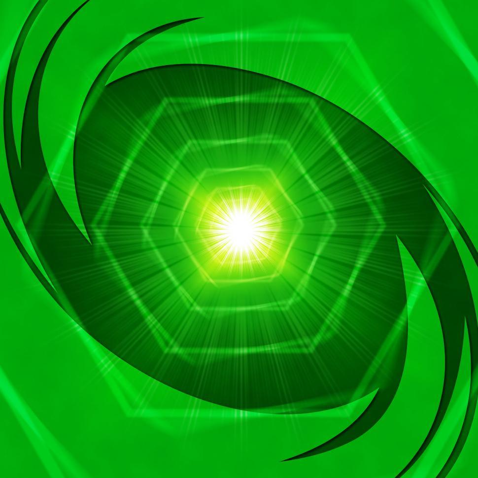 Free Image of Bright Hexagons Background Shows Geometrical And Brightness  