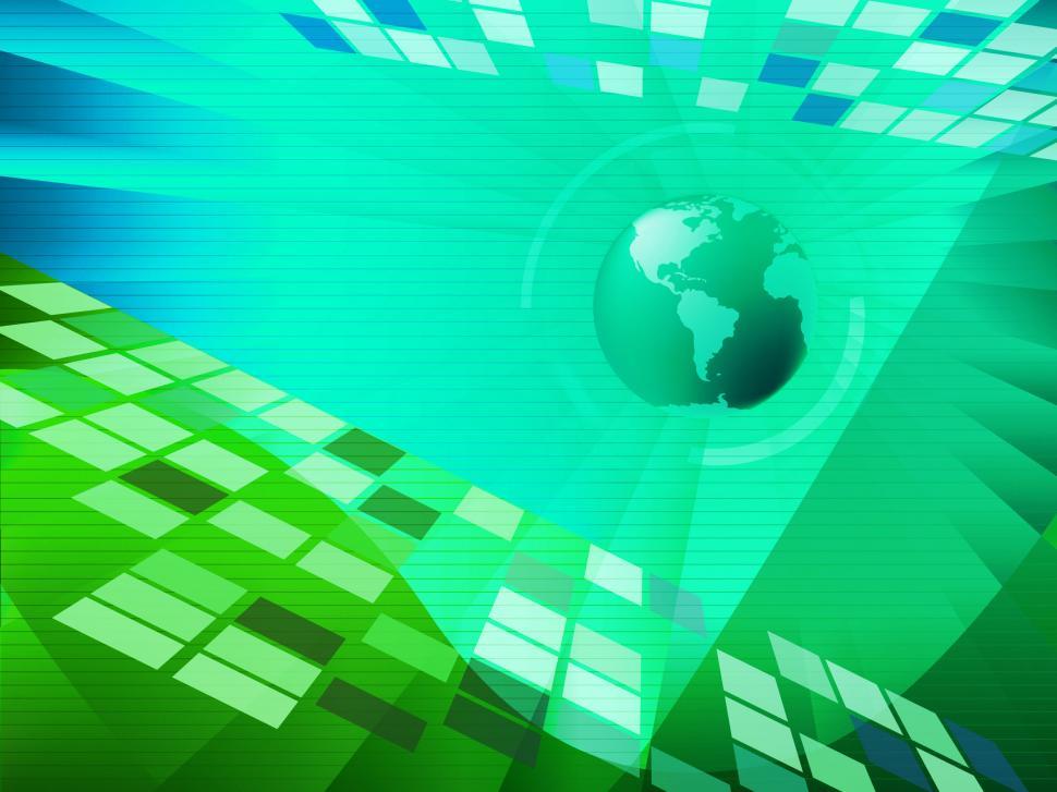 Free Image of Earth Background Means World Modern Art And Communication  