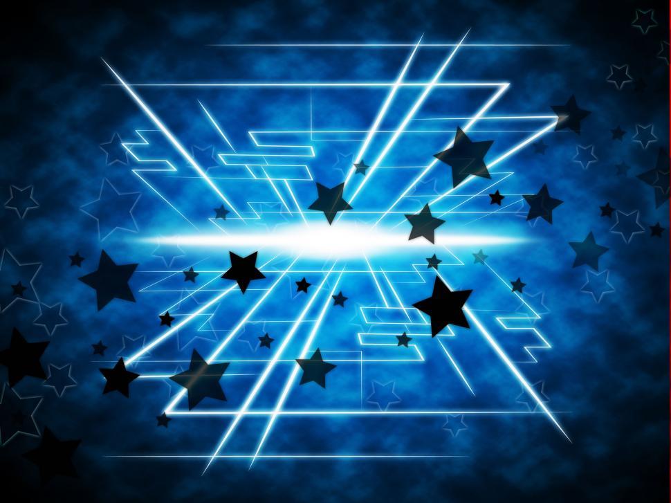 Free Image of Stars Brightness Background Means Night Beams And Geometrical Li 