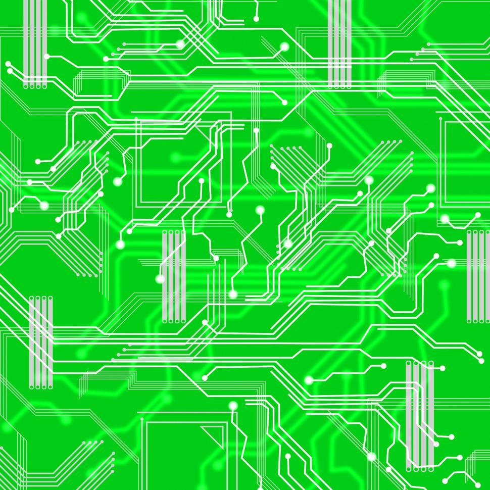 Free Image of Branching Out Background Shows Information Matrix And Connection 