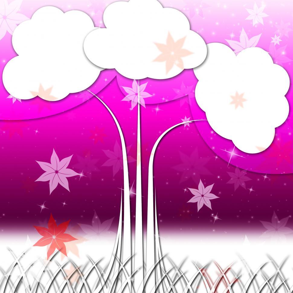 Free Image of Tree Background Means Nature Outside And Flowers  