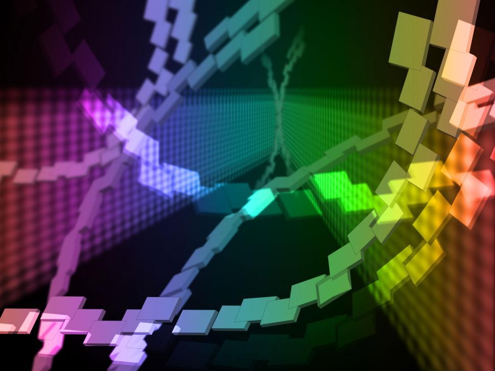 Free Image of Data Background Means Internet And Sending Information  