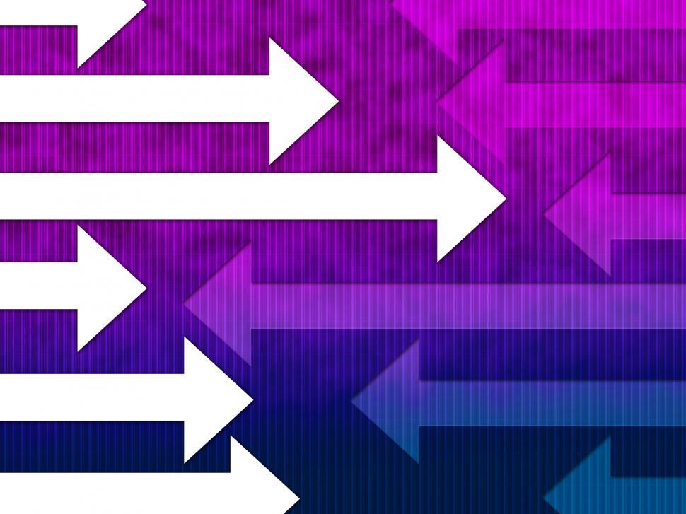Free Image of Arrows Background Shows Left Right And Direction  