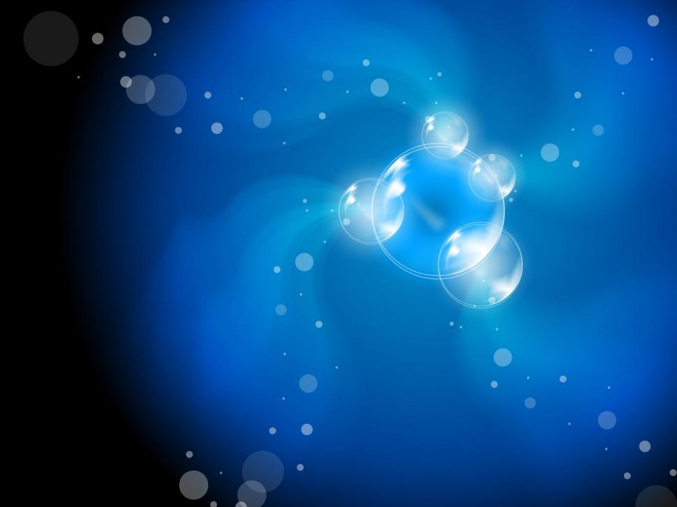 Free Image of Abstract Bubbles Background Means Beautiful Translucent Art  