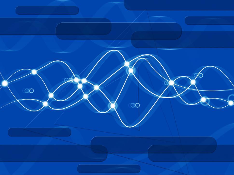 Free Image of Blue Double Helix Background Shows DNA And Anatomy  