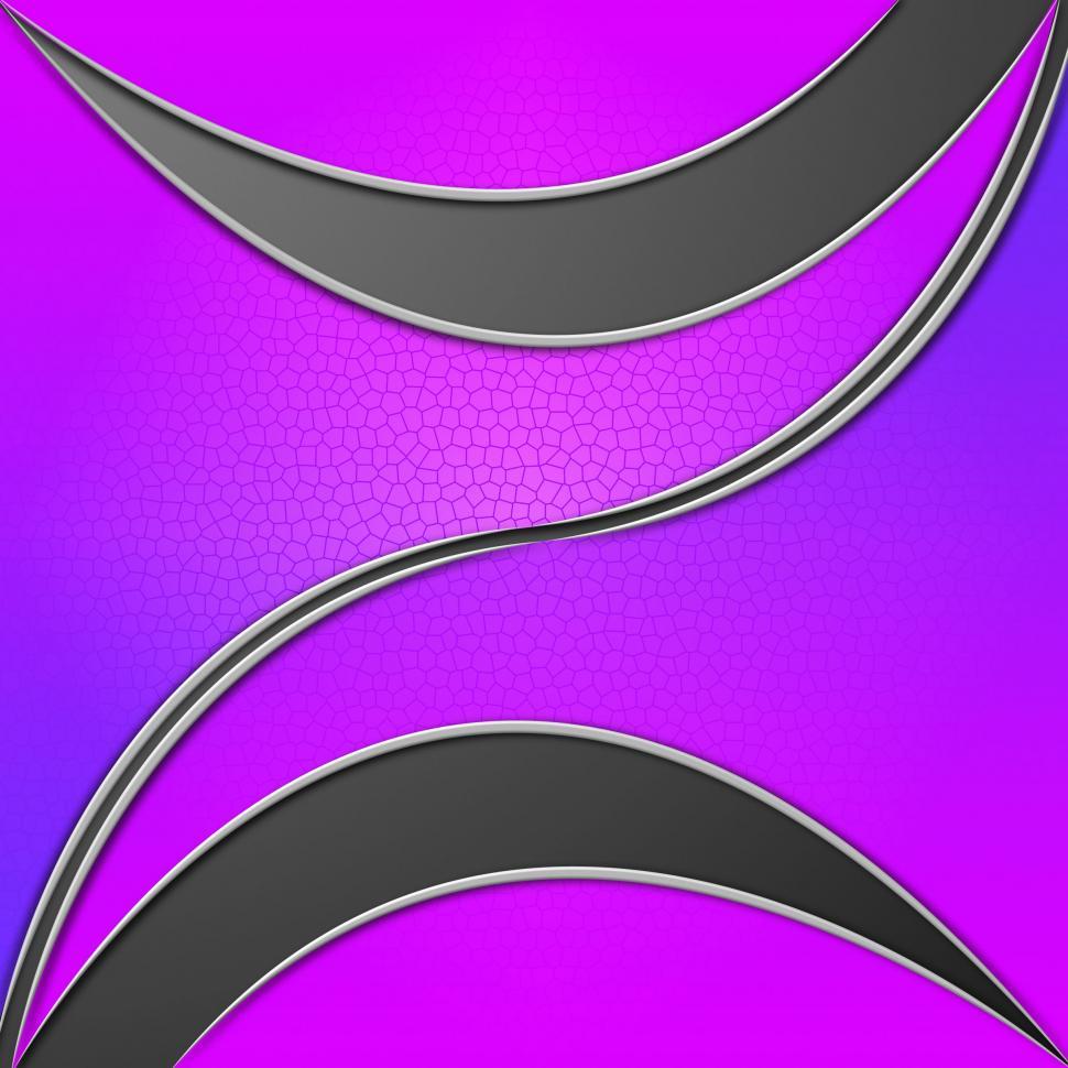 Free Image of Purple Leaves Background Means Bent Lines And Plants  