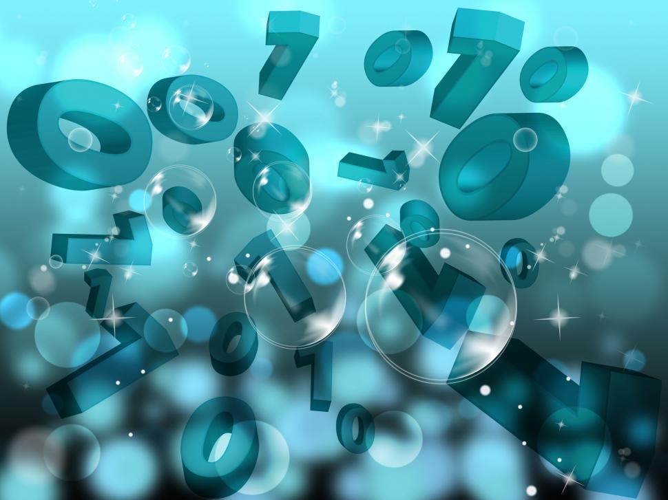 Free Image of Zero One Background Shows Network Binary And Coding   