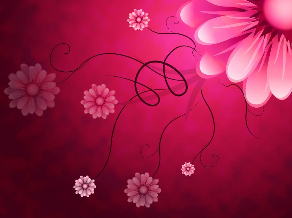 Free Image of Flowers Background Shows Garden Growing And Nature  