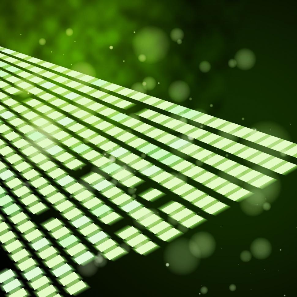Free Image of Square Grid Background Means Techno Shapes Or Electronic Squares 