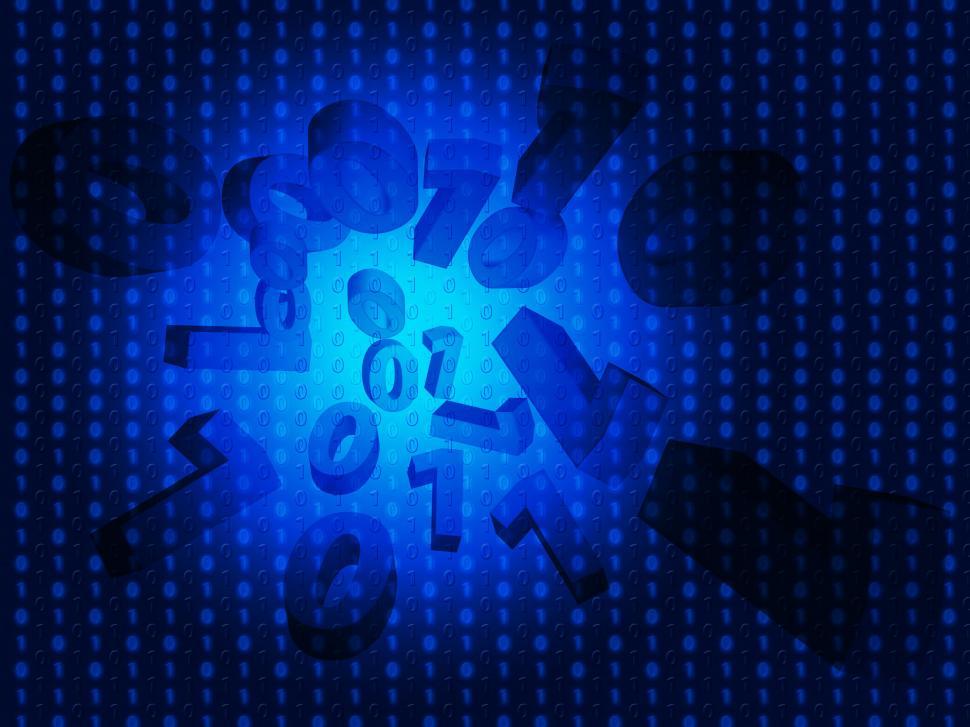 Free Image of Zero One Background Means Binary And Computer Programming  