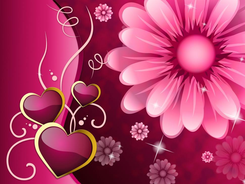 Free Image of Flowers Background Shows Beautiful Garden And Flowering  