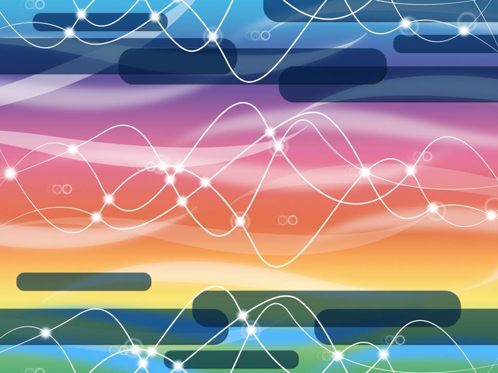 Free Image of Double Helix Background Shows Oblongs Energy And Forces  