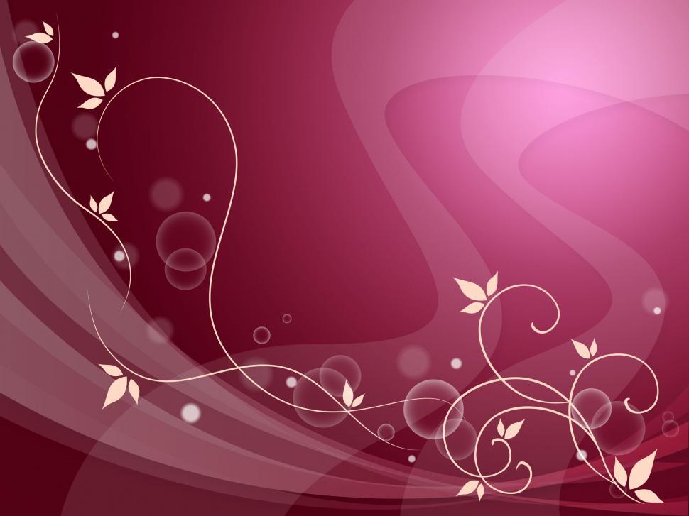 Free Image of Elegant Flowery Background Means Delicate Decoration Or Spring S 