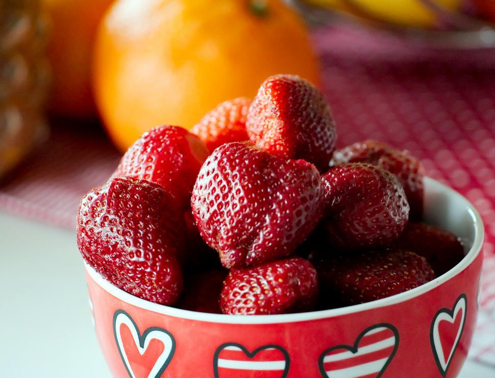 Free Image of Strawberries 