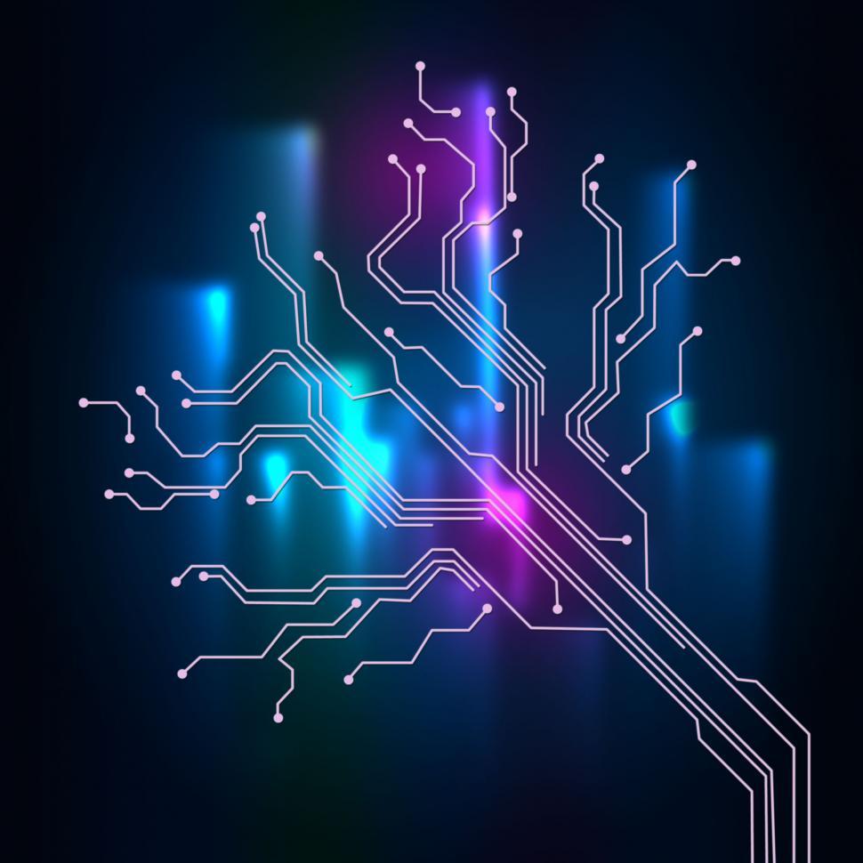 Free Image of Contact Links Background Meaning Connectivity And Circuit Wires  