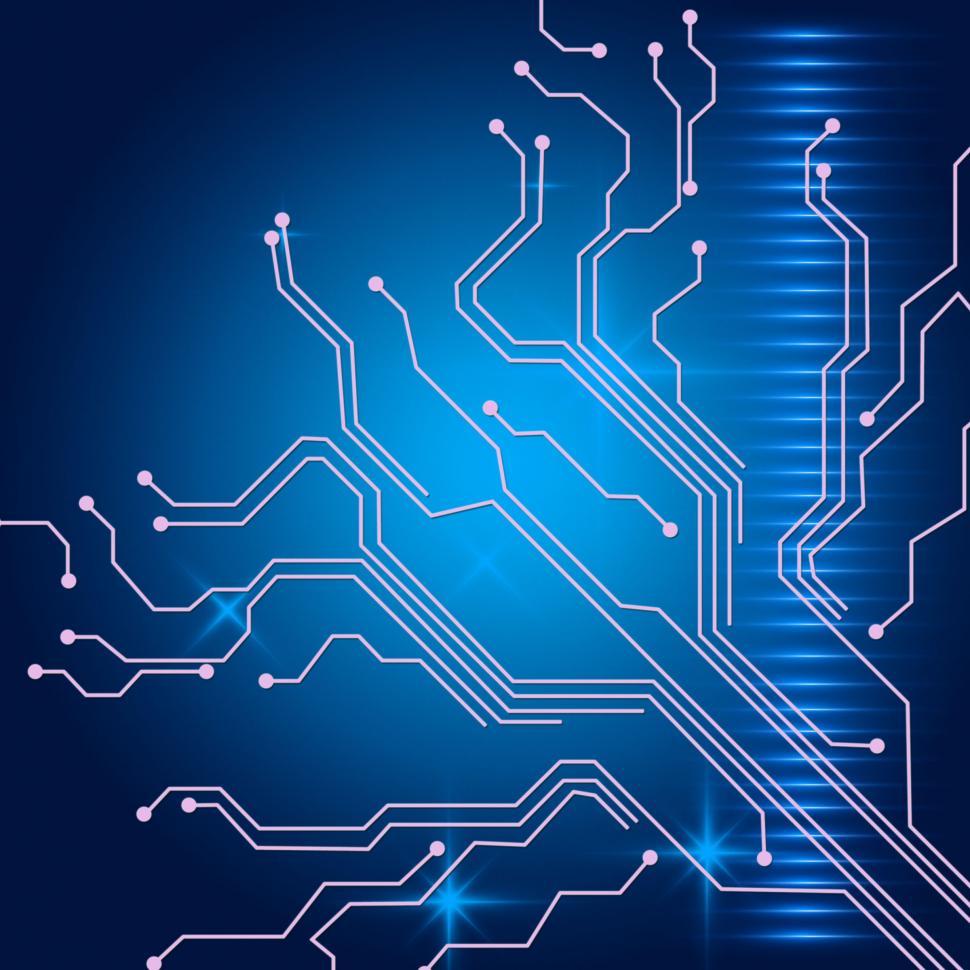 Free Image of Contact Links Background Shows Electric Circuit Or Interface Wir 