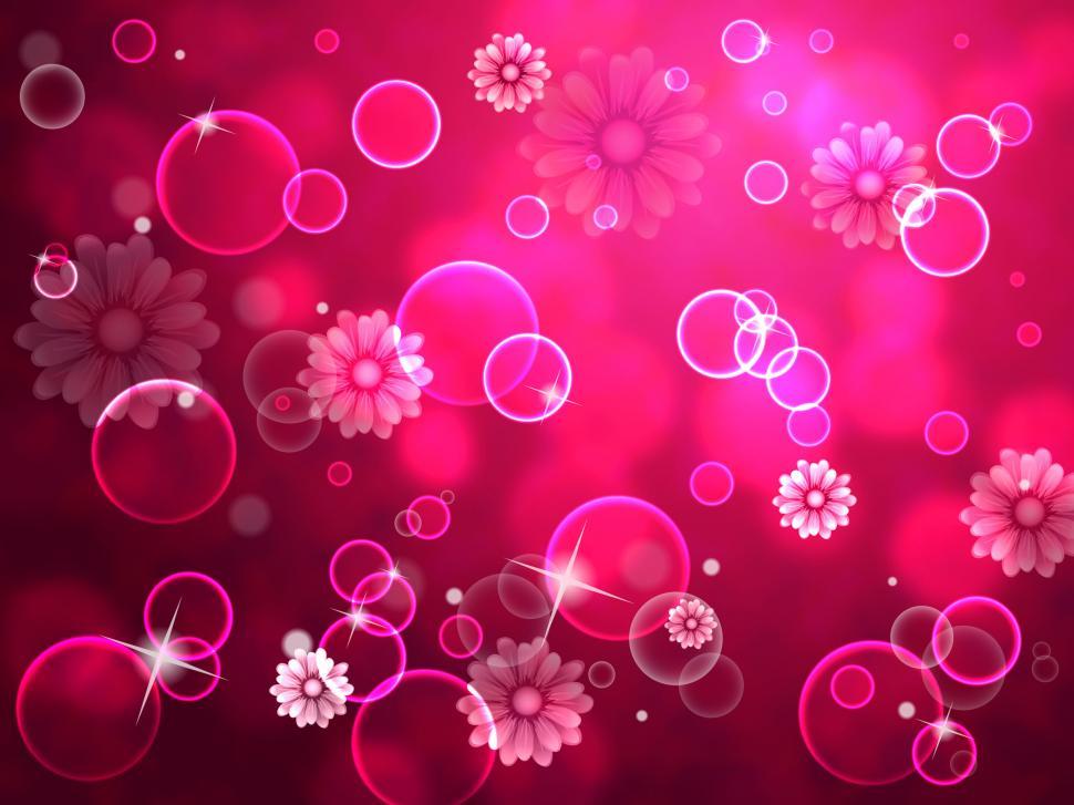 Free Image of Flowers Background Shows Colorful Nature And Bloom  