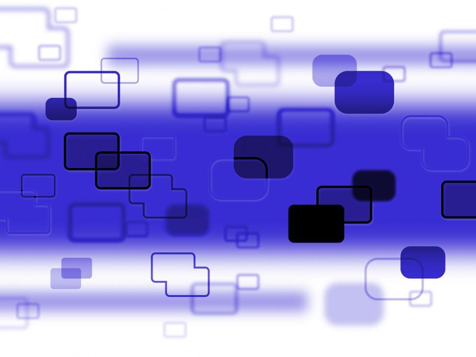 Free Image of Background Technology Shows Blue Block And Design 