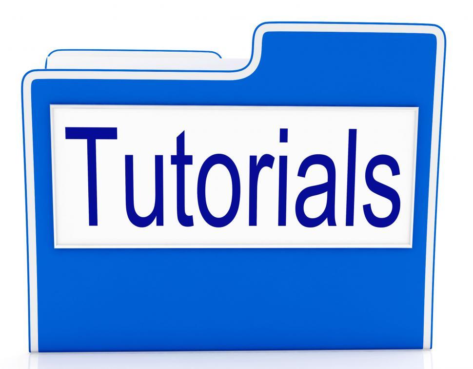 Free Image of Tutorials File Indicates Organization Correspondence And Files 