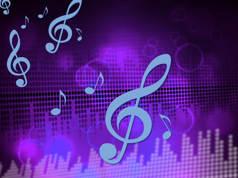 Free Image of Equaliser Music Represents Sound Track And Equalisers 