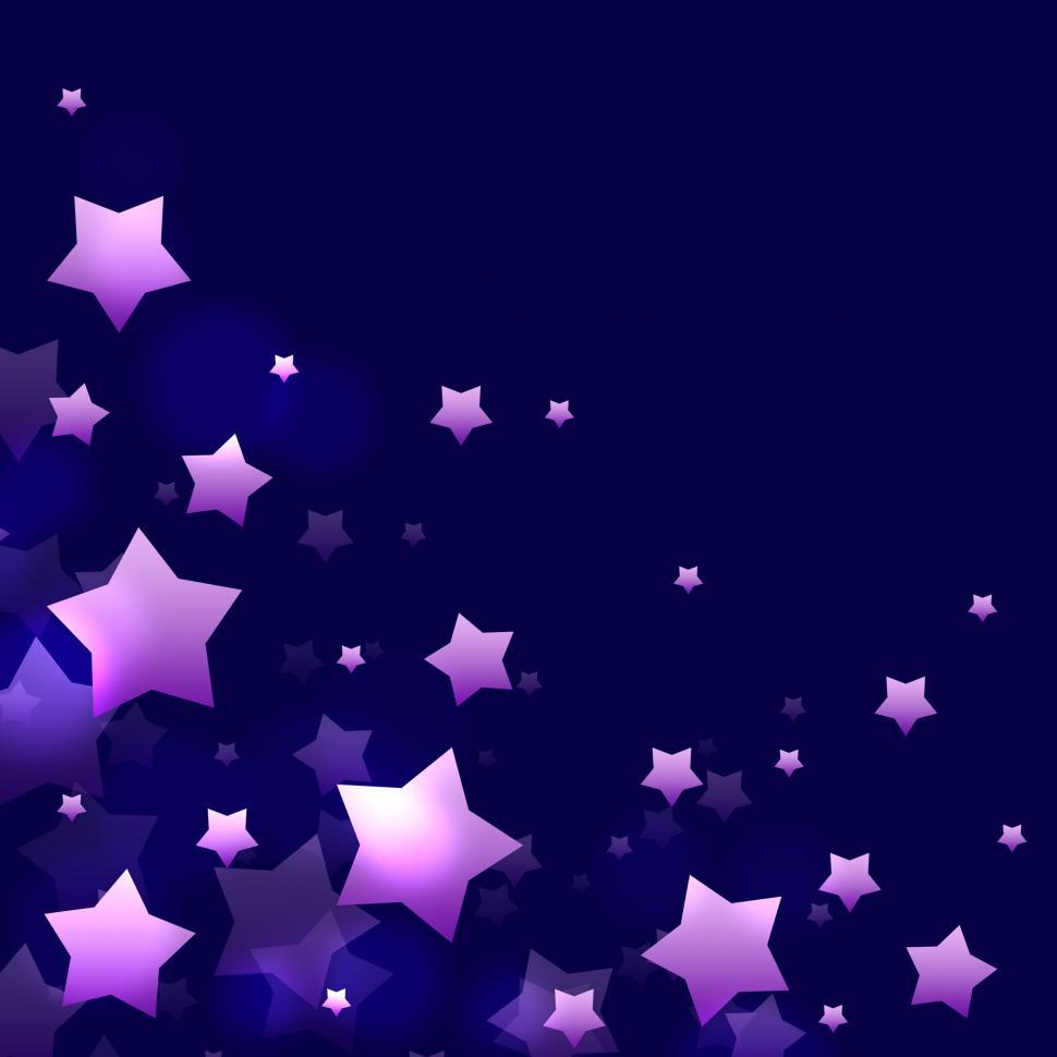 Free Image of Star Copyspace Shows Starred Copy-Space And Blank 