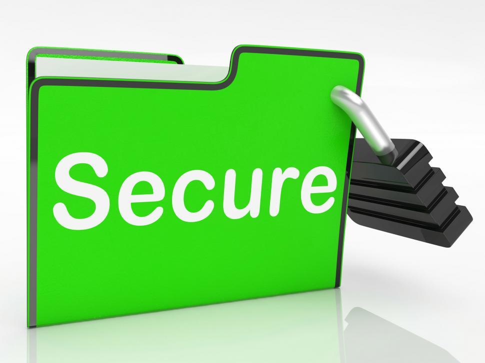 Free Image of Secure File Indicates Business Organize And Protect 