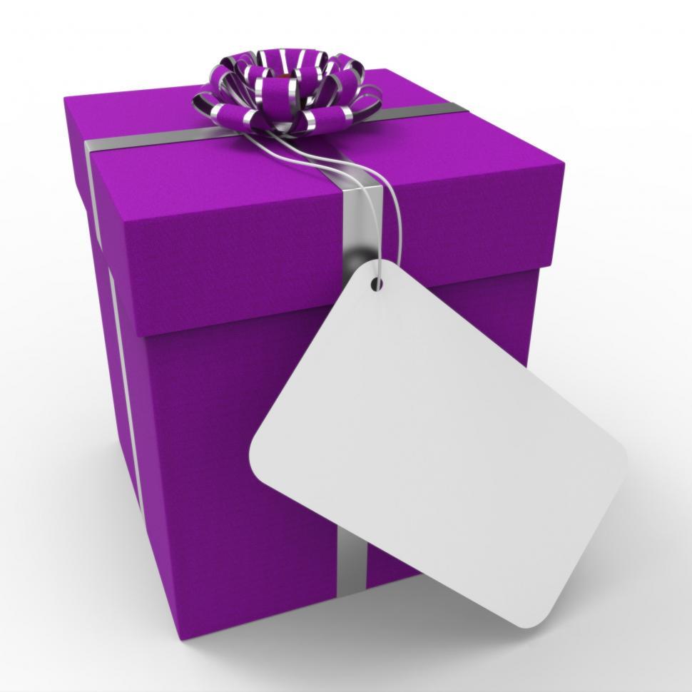 Free Image of Gift Tag Indicates Text Space And Blank 