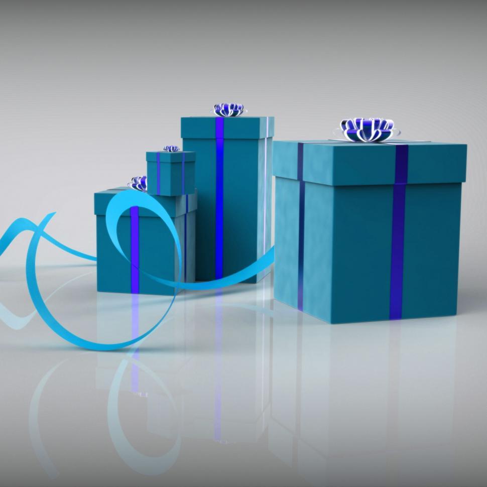 Free Image of Celebration Giftboxes Shows Occasion Parties And Surprises 