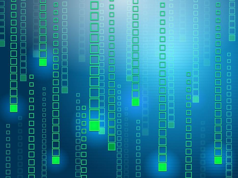 Free Image of Matrix Background Means Light Burst And Glare 