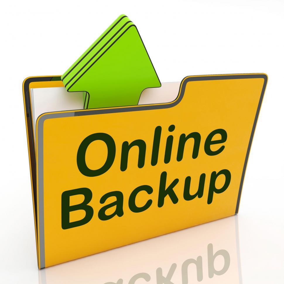 Free Image of Upload Backup Indicates World Wide Web And Archive 