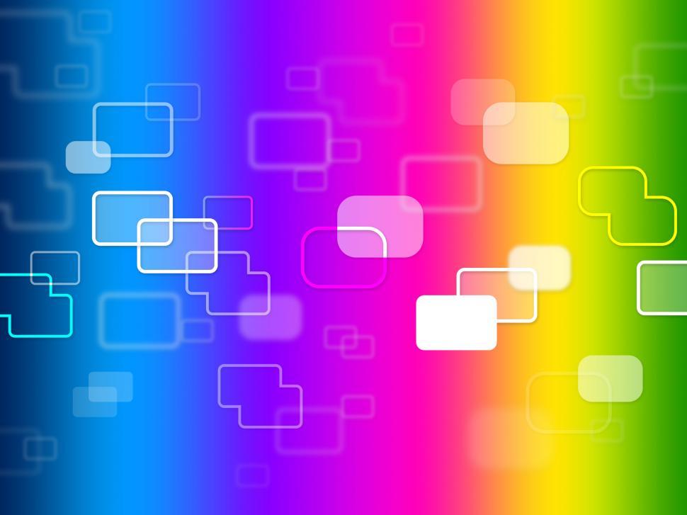 Free Image of Squares Background Indicates Hi Tech And Abstract 