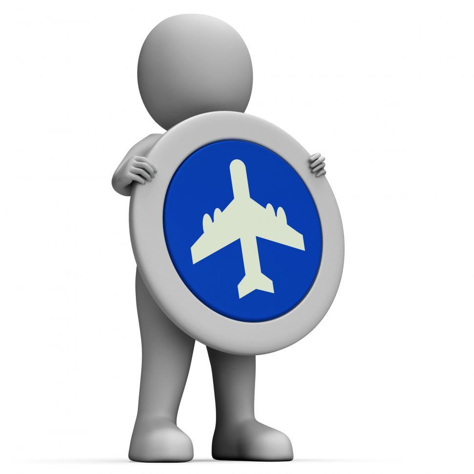 Free Image of Sign Fly Means Advertisement Flying And Arrival 