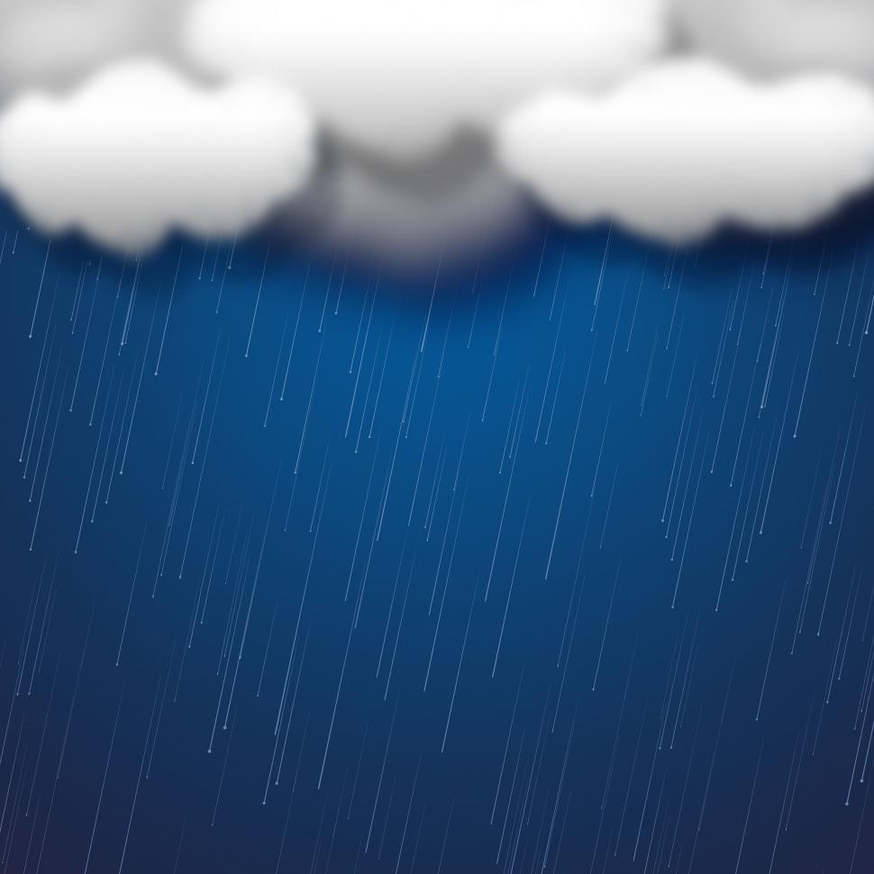Free Image of Copyspace Rain Means Clothes Line And Clothespeg 