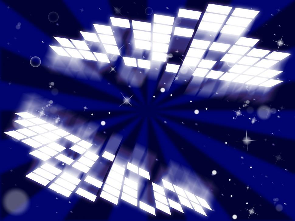 Free Image of Zoom Background Shows Deep Space And Backdrop 
