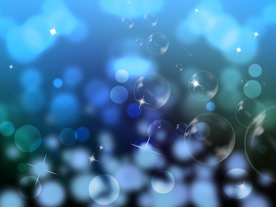Free Image of Blue Background Shows Light Burst And Abstract 