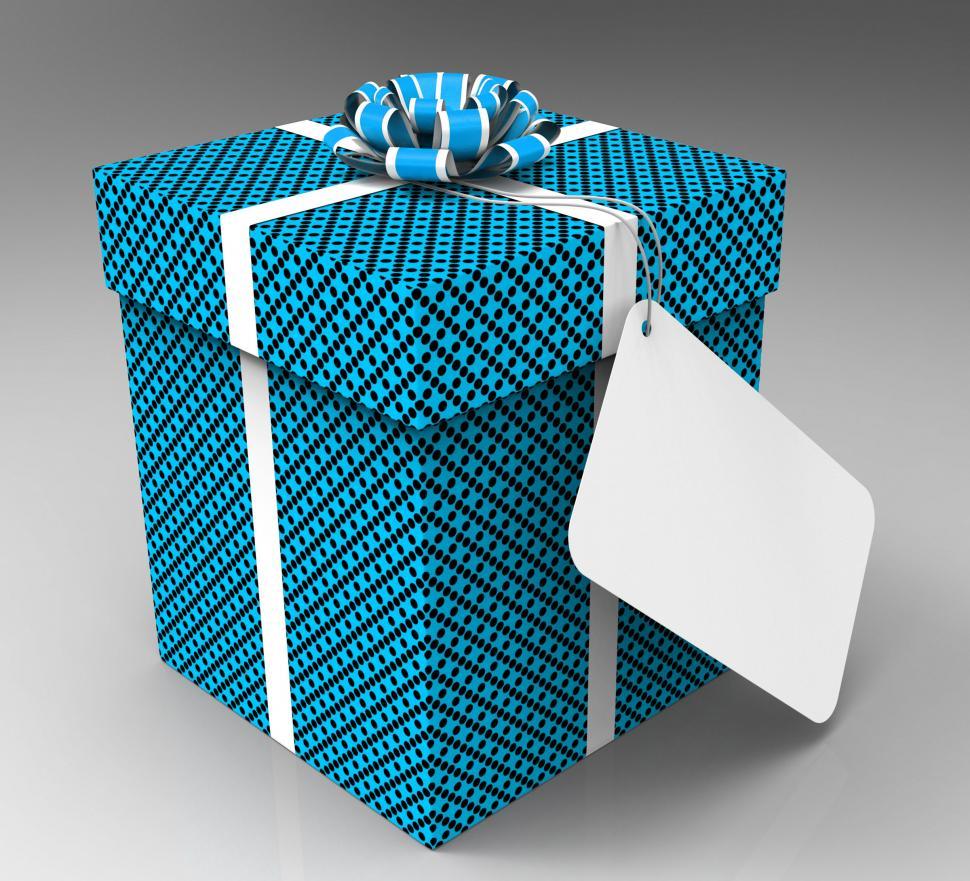 Free Image of Gift Tag Means Empty Space And Celebrate 
