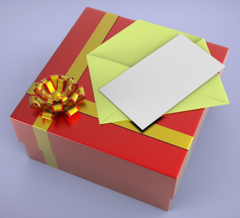 Free Image of Gift Tag Means Empty Space And Celebrate 