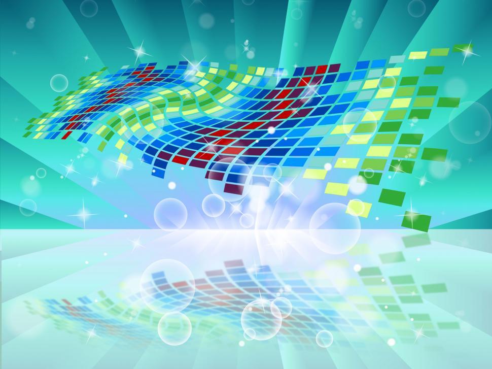 Free Image of Squares Background Represents Text Space And Abstract 