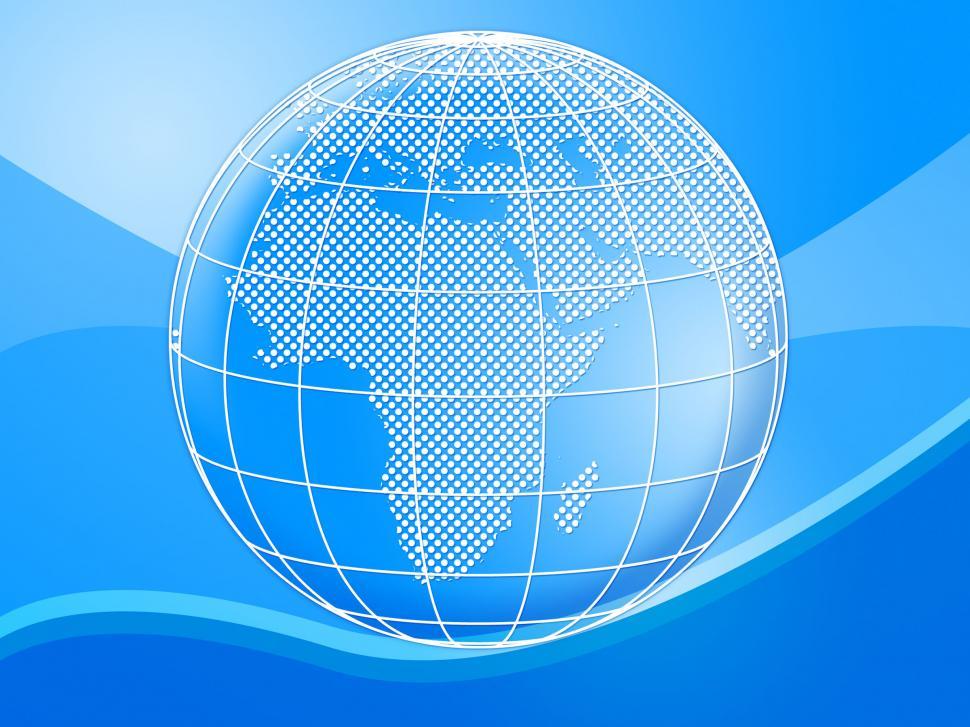 Free Image of Background Globe Means Globally Globalise And Design 