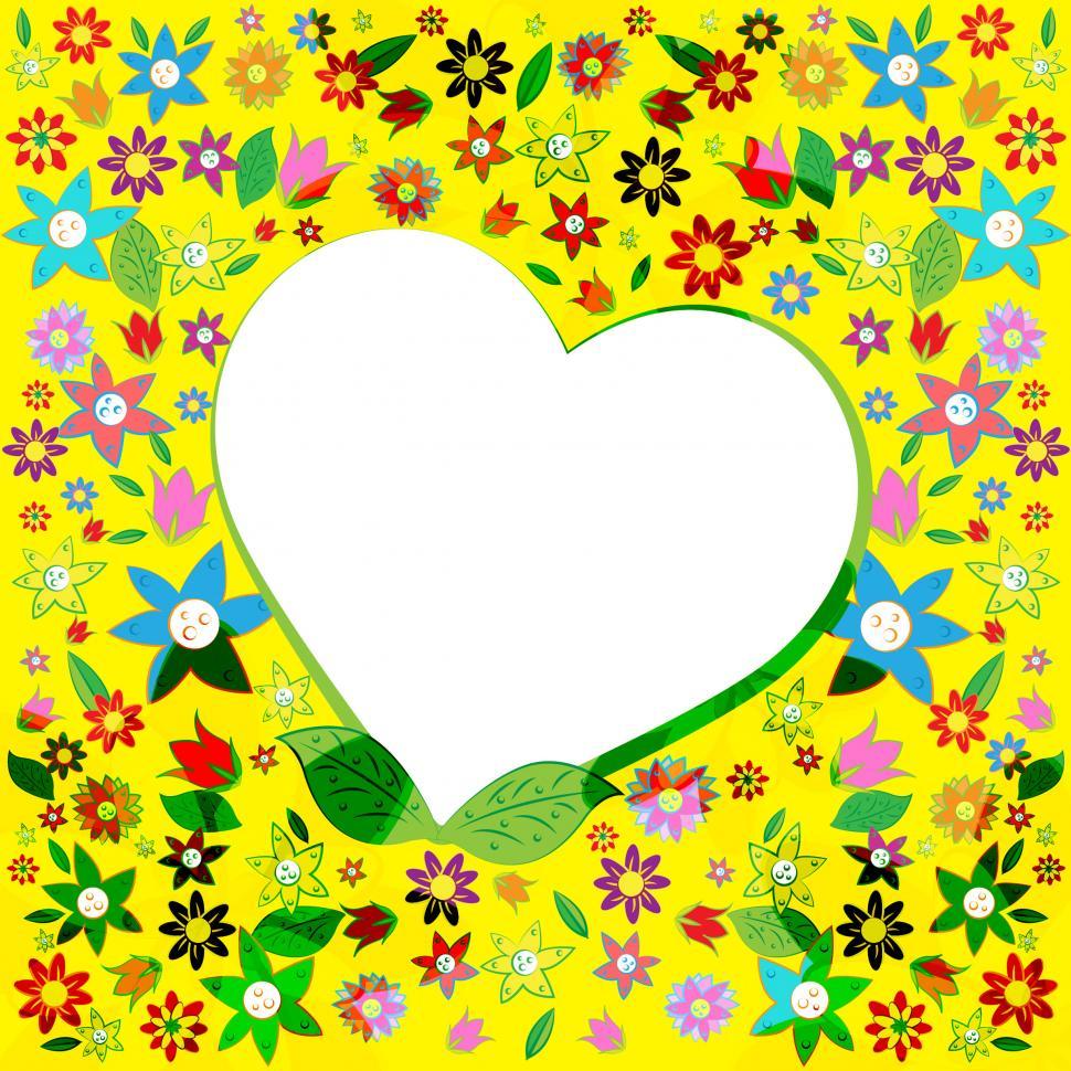 Free Image of Copyspace Heart Means Valentines Day And Affection 