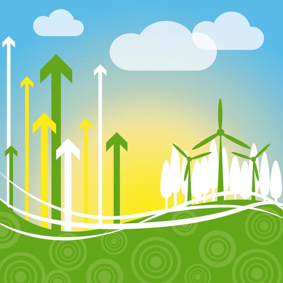 Free Image of Wind Power Indicates Renewable Resource And Environment 