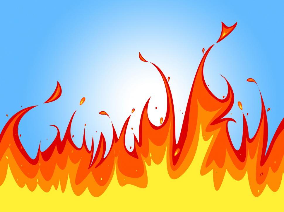 Free Image of Background Fire Shows Text Space And Backdrop 
