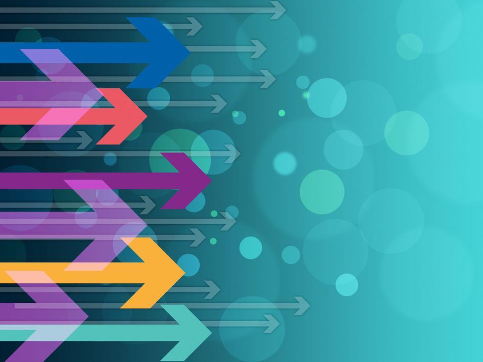 Free Image of Arrows Copyspace Means Design Background And Pointing 