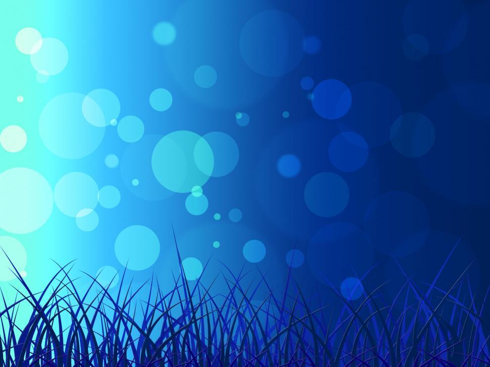Free Image of Grass Bokeh Represents Blank Space And Background 