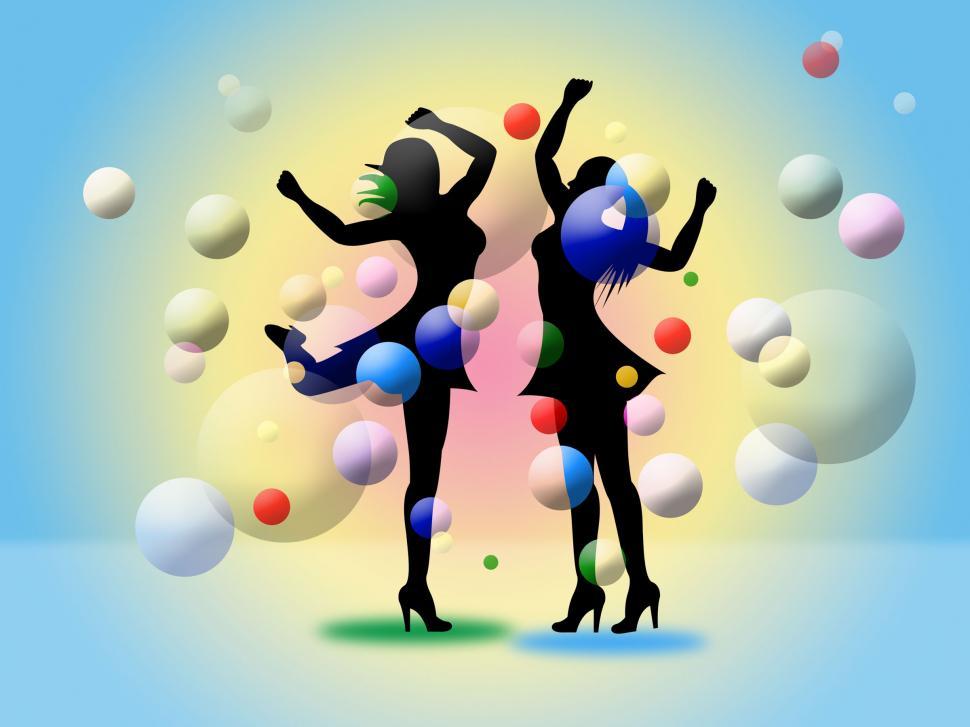 Free Image of Women Disco Shows People Discotheque And Nightclub 