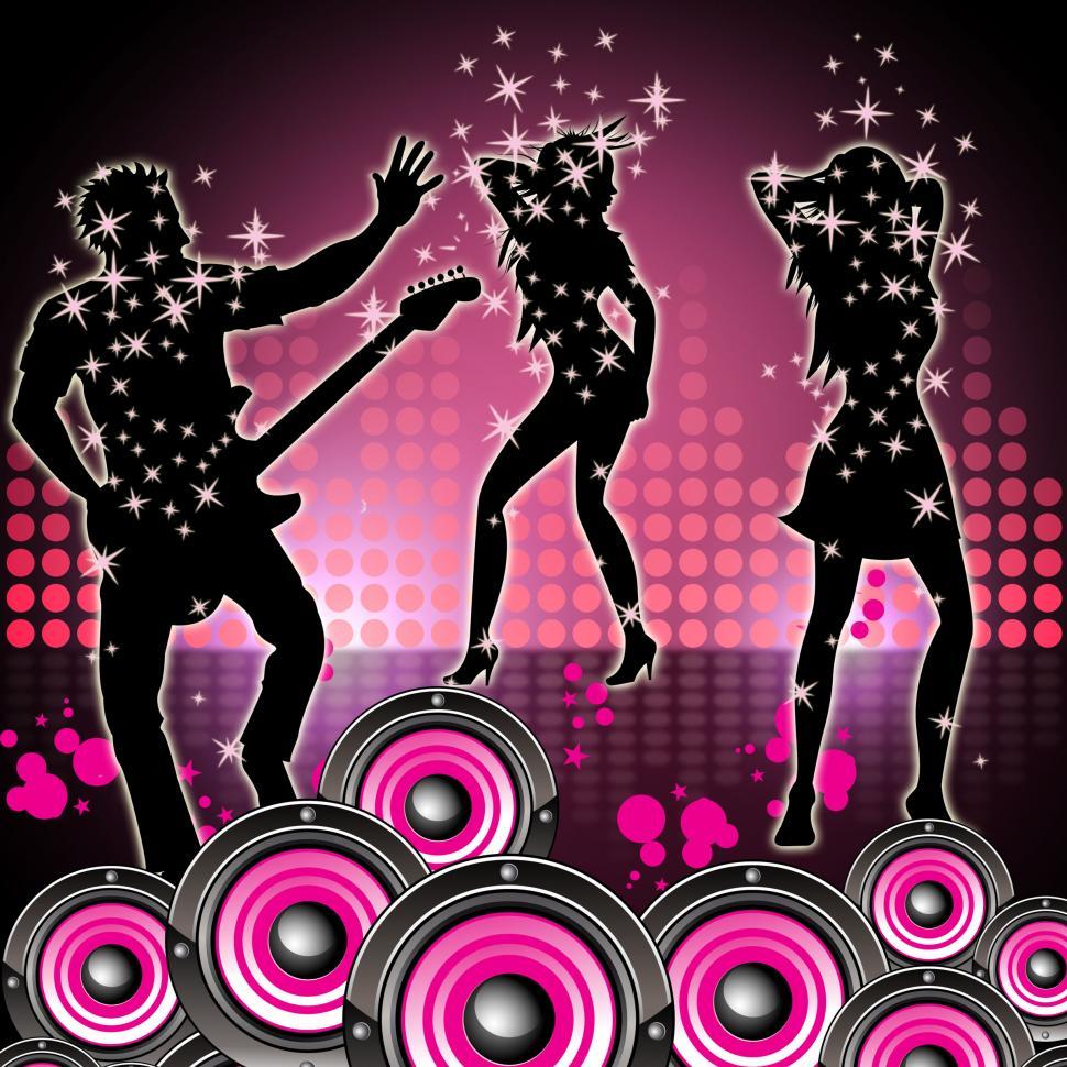 Free Image of Guitar Guitarist Shows Sound Track And Dance 
