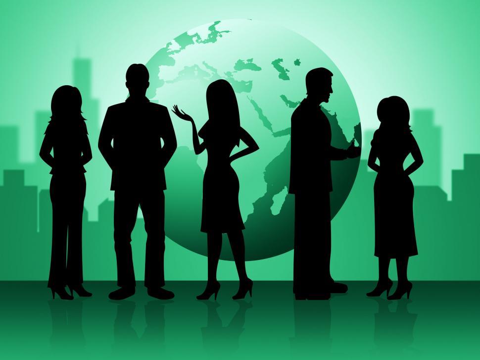 Free Image of Business People Means Professionals Businessmen And Businesswoma 