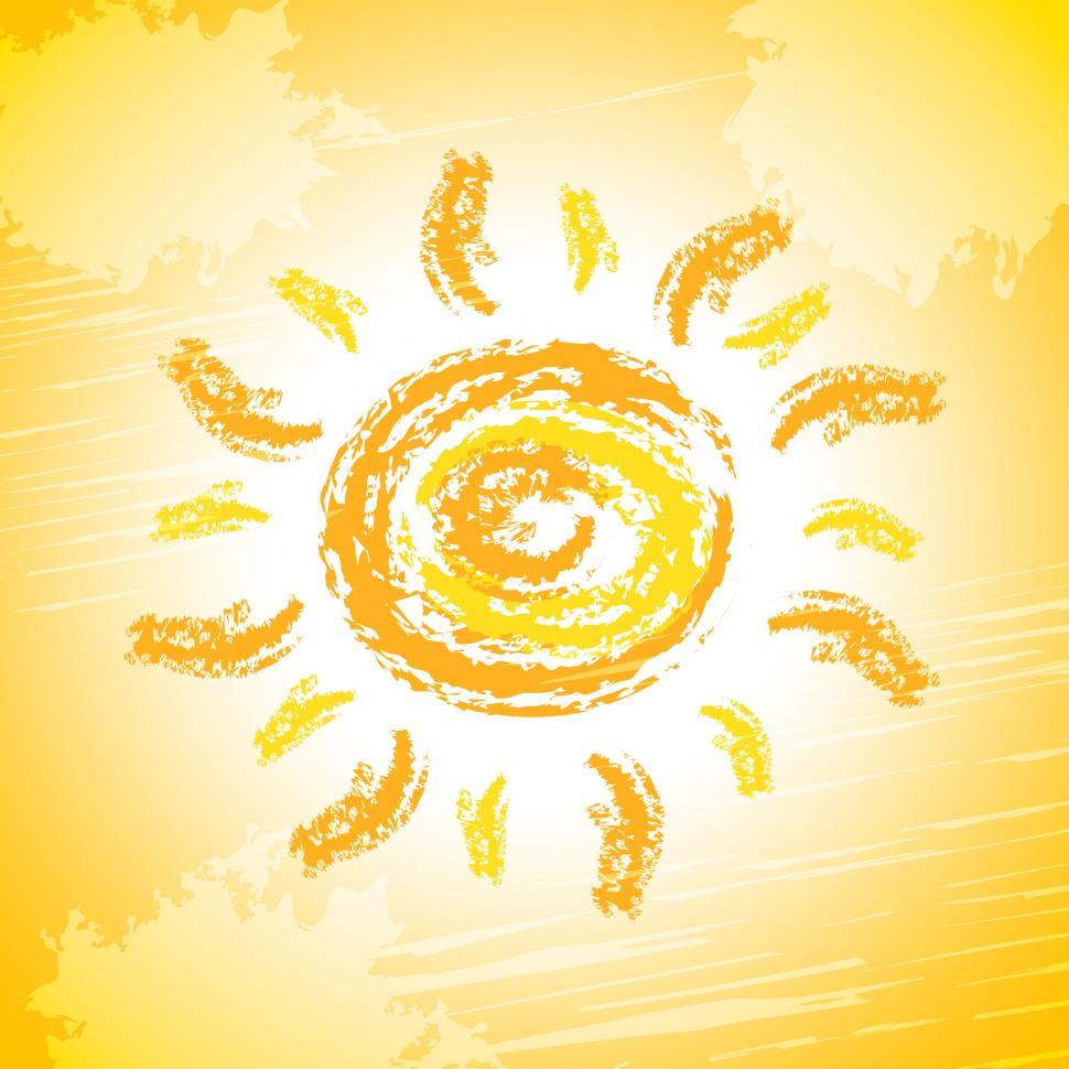 Free Image of Sun Rays Shows Summer Time And Sunrays 