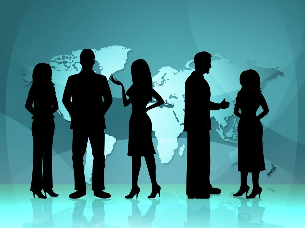 Free Image of Business People Means Professionals Businesswoman And Downtown 